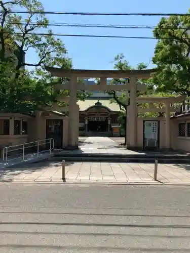 坐摩神社の鳥居