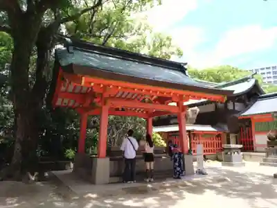 住吉神社の手水舎