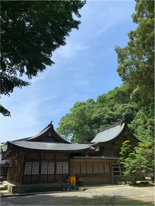 妻山神社の本殿・本堂