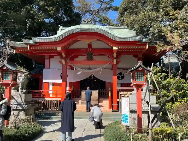 自由が丘熊野神社の本殿・本堂