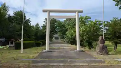 東瓜幕八幡神社の鳥居