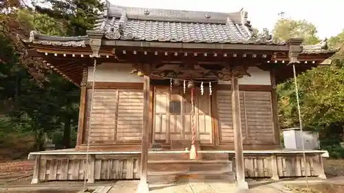 三柱神社(駒場町)の本殿