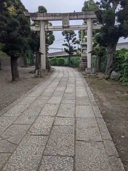 赤羽八幡神社の鳥居