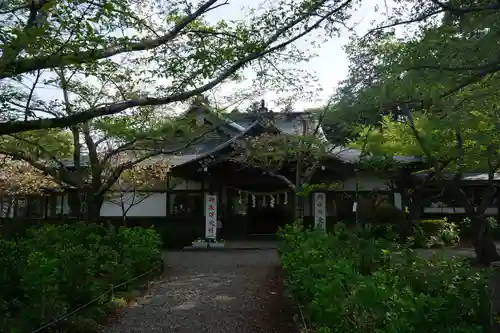 茨城縣護國神社の本殿・本堂