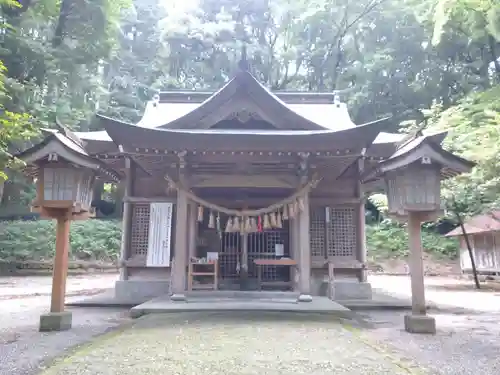 落立神社の本殿・本堂