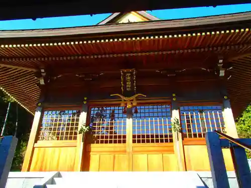 伊波乃西神社の本殿・本堂