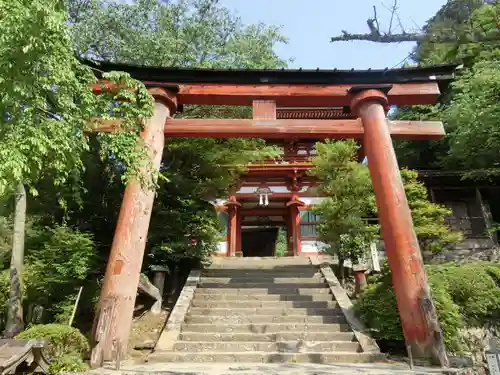 吉野水分神社の鳥居