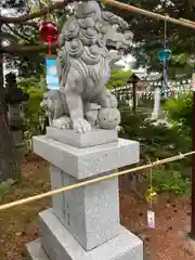 北見神社の狛犬