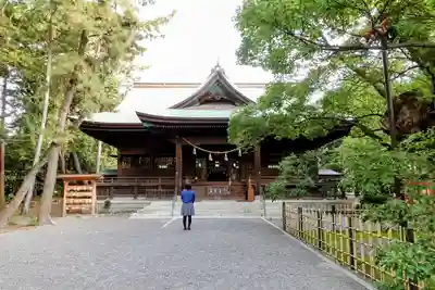 浜松八幡宮の本殿・本堂