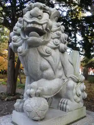 新琴似神社の狛犬