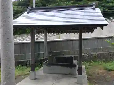 由良比女神社の手水舎