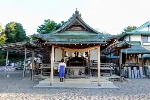 針綱神社の本殿・本堂