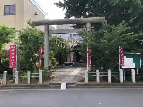 庚申神社の鳥居