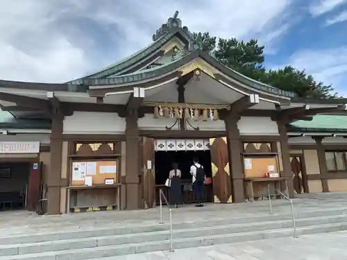 亀山八幡宮の本殿