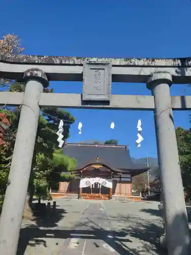 玉諸神社の鳥居