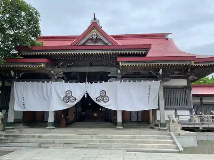 釧路一之宮 厳島神社の本殿・本堂