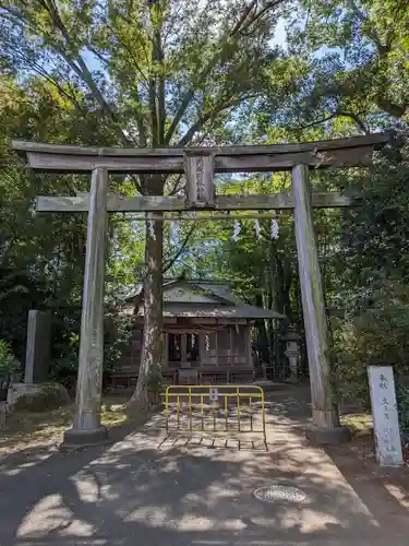 阿蘇神社の鳥居