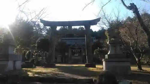 箭山神社下宮の鳥居