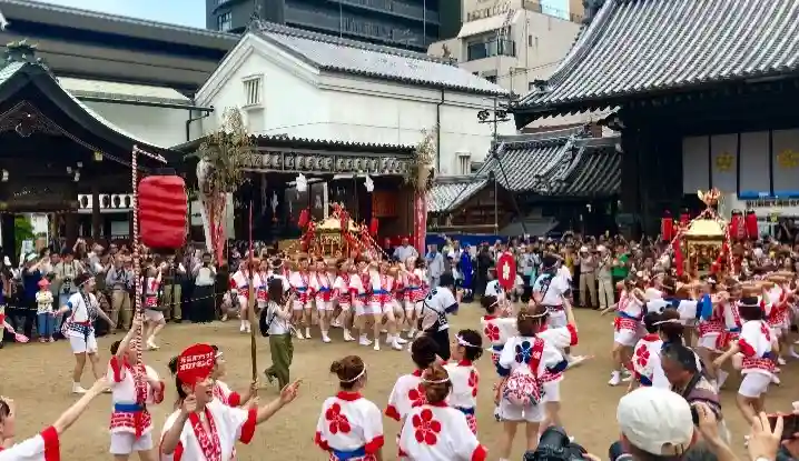 大阪天満宮のお祭り