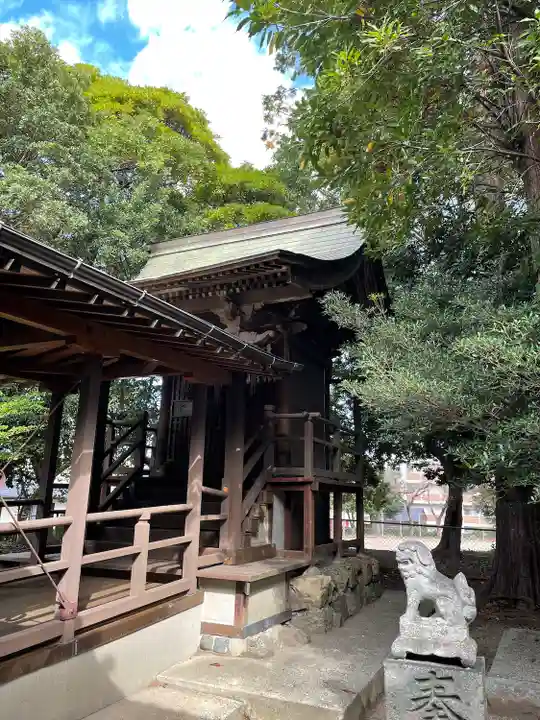 六社神社の本殿・本堂