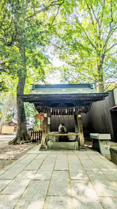 調神社の手水舎
