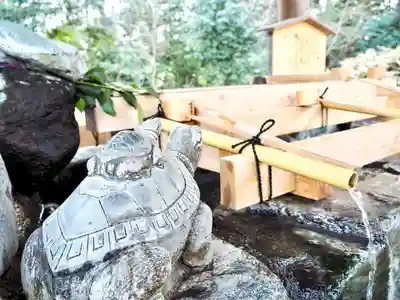 櫻木神社の手水舎