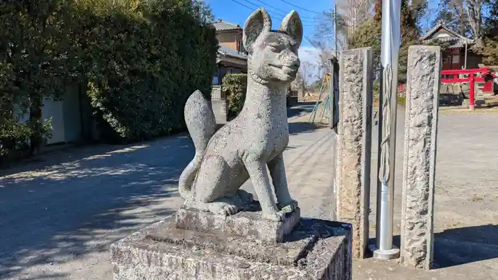伊奈利神社の狛犬