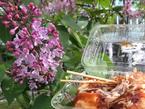 三吉神社の食事