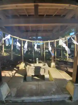 関東五社稲荷神社の手水舎