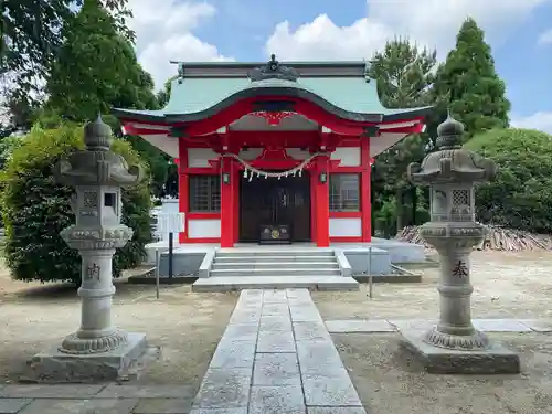 内間木神社の本殿