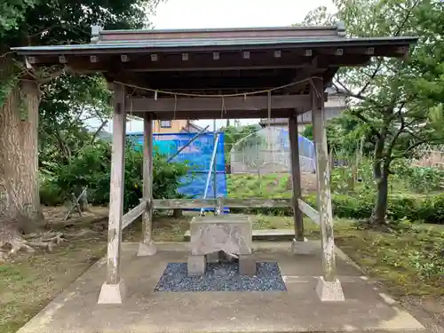 諏訪神社の手水舎