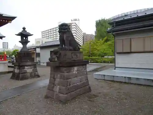 小松川神社の狛犬