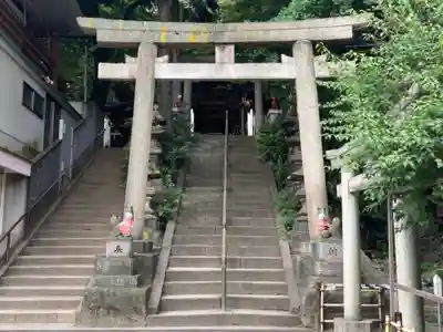 王子稲荷神社の鳥居