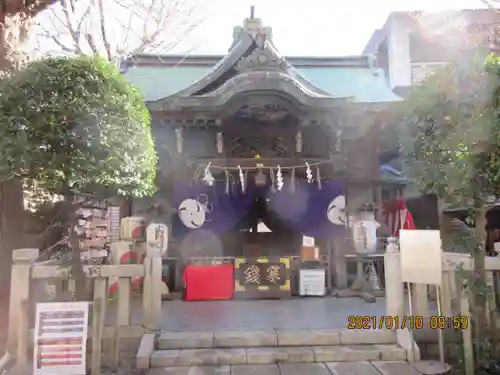 小野照崎神社の本殿・本堂