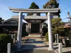 秋葉社の鳥居