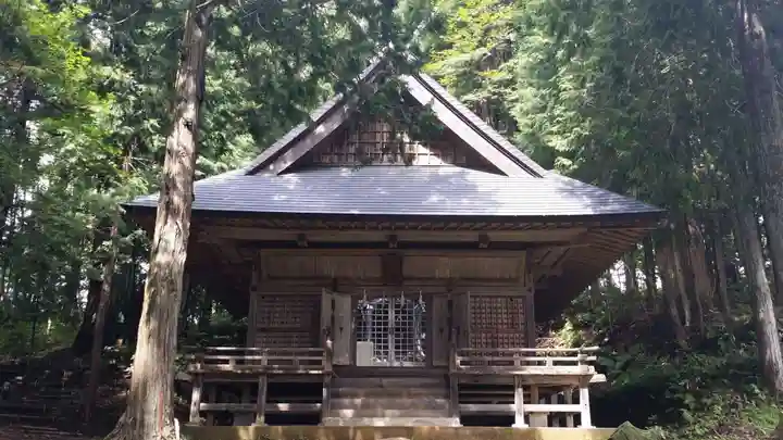 戸隠神社火之御子社の本殿・本堂