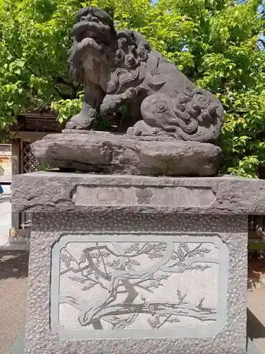 湯島天満宮の狛犬