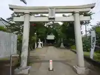 久里浜八幡神社の鳥居
