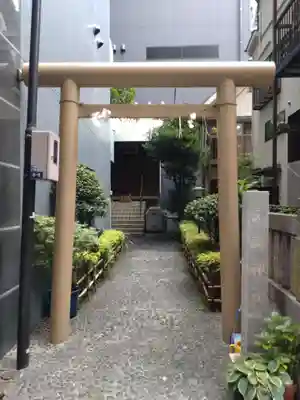 天祖神社の鳥居
