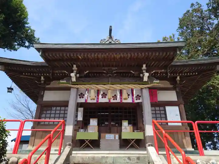 勝呂神社の本殿・本堂
