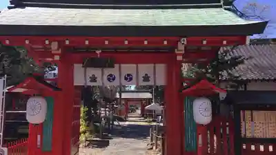 生島足島神社の山門・神門