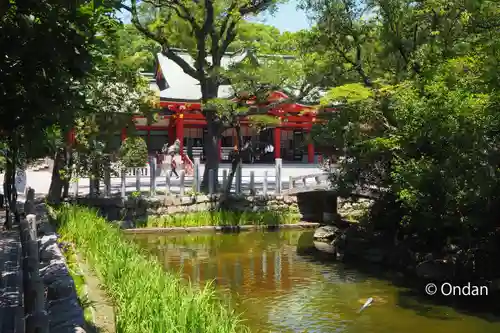 西宮神社の庭園