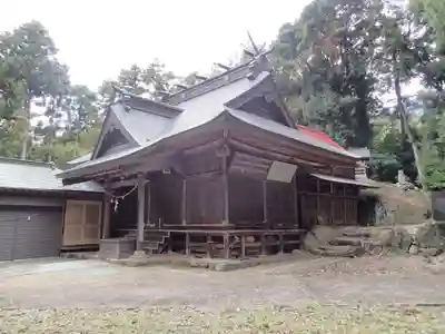 飯名神社の本殿・本堂
