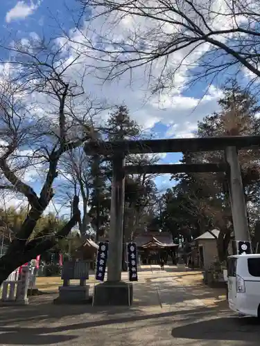 素鵞神社の鳥居