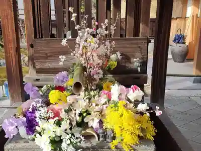 勝林寺の手水舎