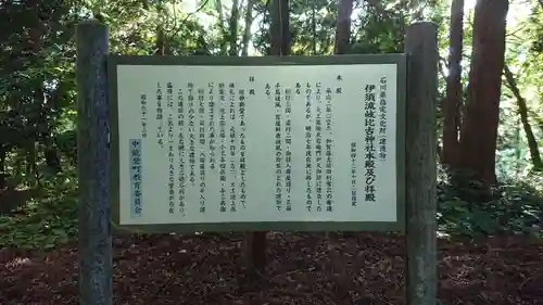 伊須流岐比古神社の歴史