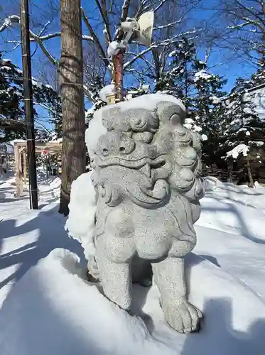 旭川神社の狛犬