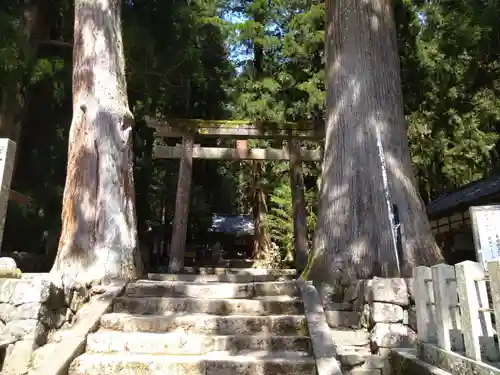 室生龍穴神社の鳥居