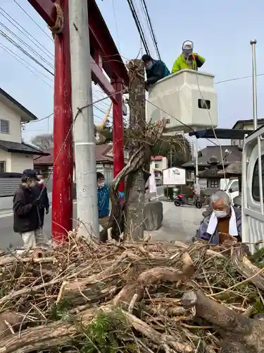 大鏑神社の鳥居