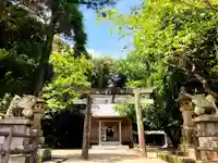 富田八幡神社の鳥居